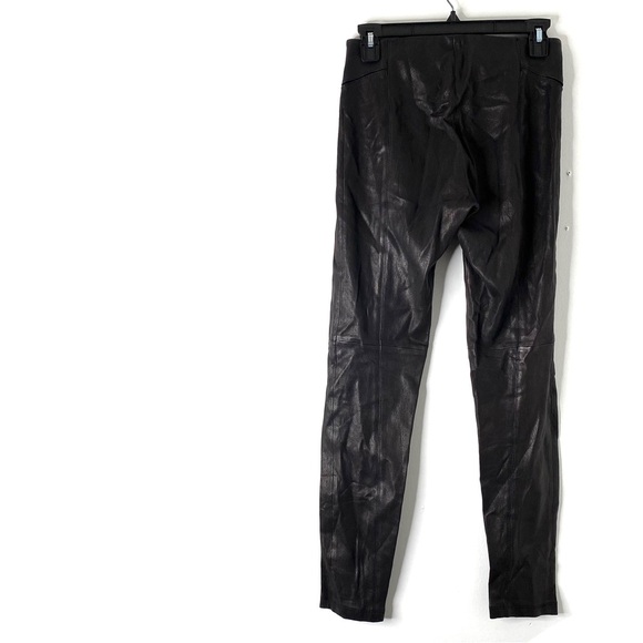 Theory Black Lamb Skinny Pants - Picture 6 of 9